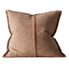 Adela Square Cotton & Linen Cushion