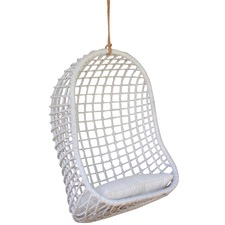 White Laluna Hanging Chair