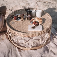 Canggu Round Rattan Coffee Table