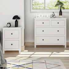 2 Piece Franco Chest of Drawers & Bedside Table Set