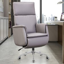 Aiday Faux Leather Recliner Office Armchair