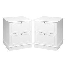 Colette 2 Drawer Bedside Tables (Set of 2)