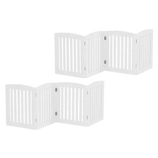 Bianca 4 Panel Pet Safety Gates (Set of 2)