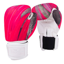 Women's Pink Feather Boxing Gloves (Set of 2)