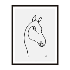 Horse 3 Framed Wall Art