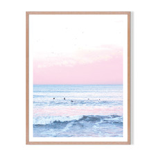 Perfect Surf Framed Printed Wall Art