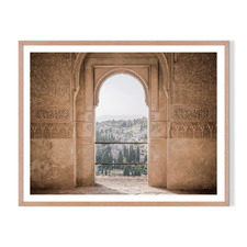 Moorish Vista Framed Printed Wall Art