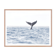 Wave Hello Framed Printed Wall Art