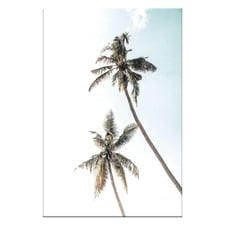 2 Palms Framed Printed Wall Art