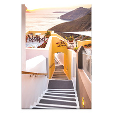 Warm Greece Framed Printed Wall Art