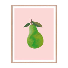 Pear Framed Printed Wall Art