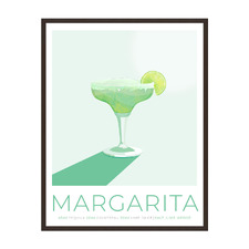 Margarita Framed Paper Print Wall Art