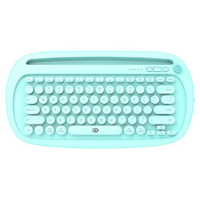 Bluetooth Wireless Keyboard with Tablet Holder