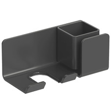 Aluminium Wall Mounted Hair Dryer Caddy
