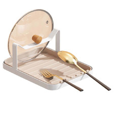White Carbon Steel Utensil Holder