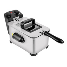 Rumi 3.8L Stainless Steel Deep Fryer