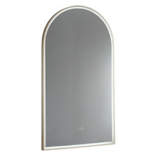 Arch Aluminium LED Mirror with Demister