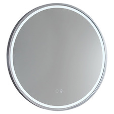 Sphere 81cm Aluminium LED Mirror with Demister