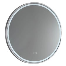 Sphere 61cm Aluminium LED Mirror with Demister