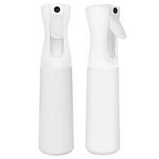 White Misting Spray Bottles (Set of 2)