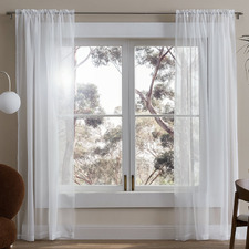 Erin Sheer Rod Pocket Single Panel Curtain