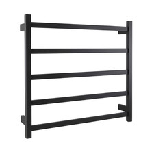 EZY FIT Square Tube Dual Wired Heated Towel Rail