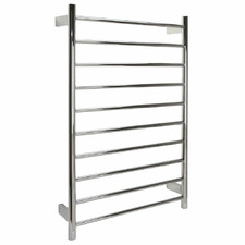 EZY FIT 600 x 920mm Round Tube Heated Towel Rail