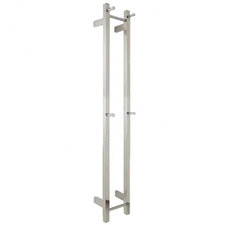 EZY FIT 1400mm Chrome Stainless Steel Heated Towel Rail