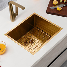 Adira 500mm Single Stainless Steel Kitchen Sink