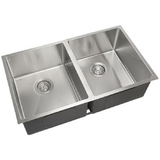 Elon 770mm Double Stainless Steel Kitchen Sink