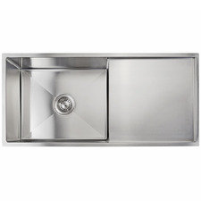 Elon Conventional 960mm Single Stainless Steel Kitchen Sink with Drainer
