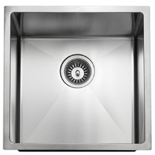 Brushed Satin 440mm Single Kitchen & Laundry Sink Bowl