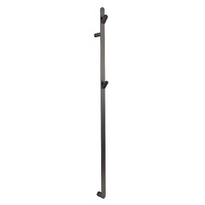 EZY FIT 1500mm Heated Vertical Towel Bar with 2 Hooks