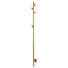 EZY FIT 1500mm Heated Vertical Towel Bar with 3 Hooks