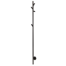 EZY FIT 1500mm Heated Vertical Towel Bar with 3 Hooks