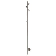 EZY FIT 1500mm Heated Vertical Towel Bar with 3 Hooks