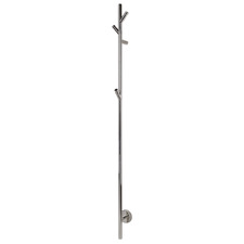 EZY FIT 1500mm Heated Vertical Towel Bar with 3 Hooks