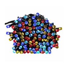 200 Multi-Coloured Solar Fairy Lights with Thicker String