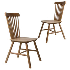 Ollie Windsor Spindle Back Replica Dining Chairs (Set of 2)