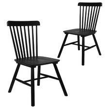 Ollie Windsor Spindle Back Replica Dining Chairs (Set of 2)