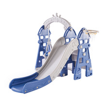 4 Piece Blue Terrence Swing & Slide Set