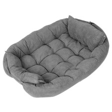 Zouch Suede Dog Bed