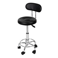 Iyaz Faux Leather Adjustable Drafting Chair