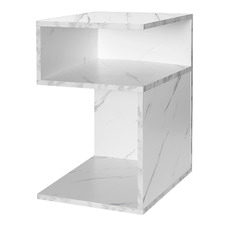 Darcy S-Shaped Bedside Table