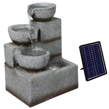 Polloc Solar-Powered Garden Fountain