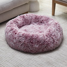 Zelly Faux Fur Calming Pet Bed