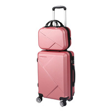 2 Piece Vivian Aluminium Carry-On & Suitcase Set