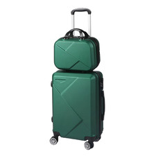 2 Piece Vivian Aluminium Carry-On & Suitcase Set
