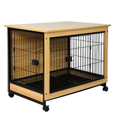 Chloe Pet Crate with Wheels