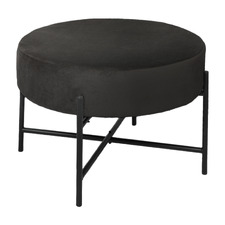 Calista Velvet Footstool